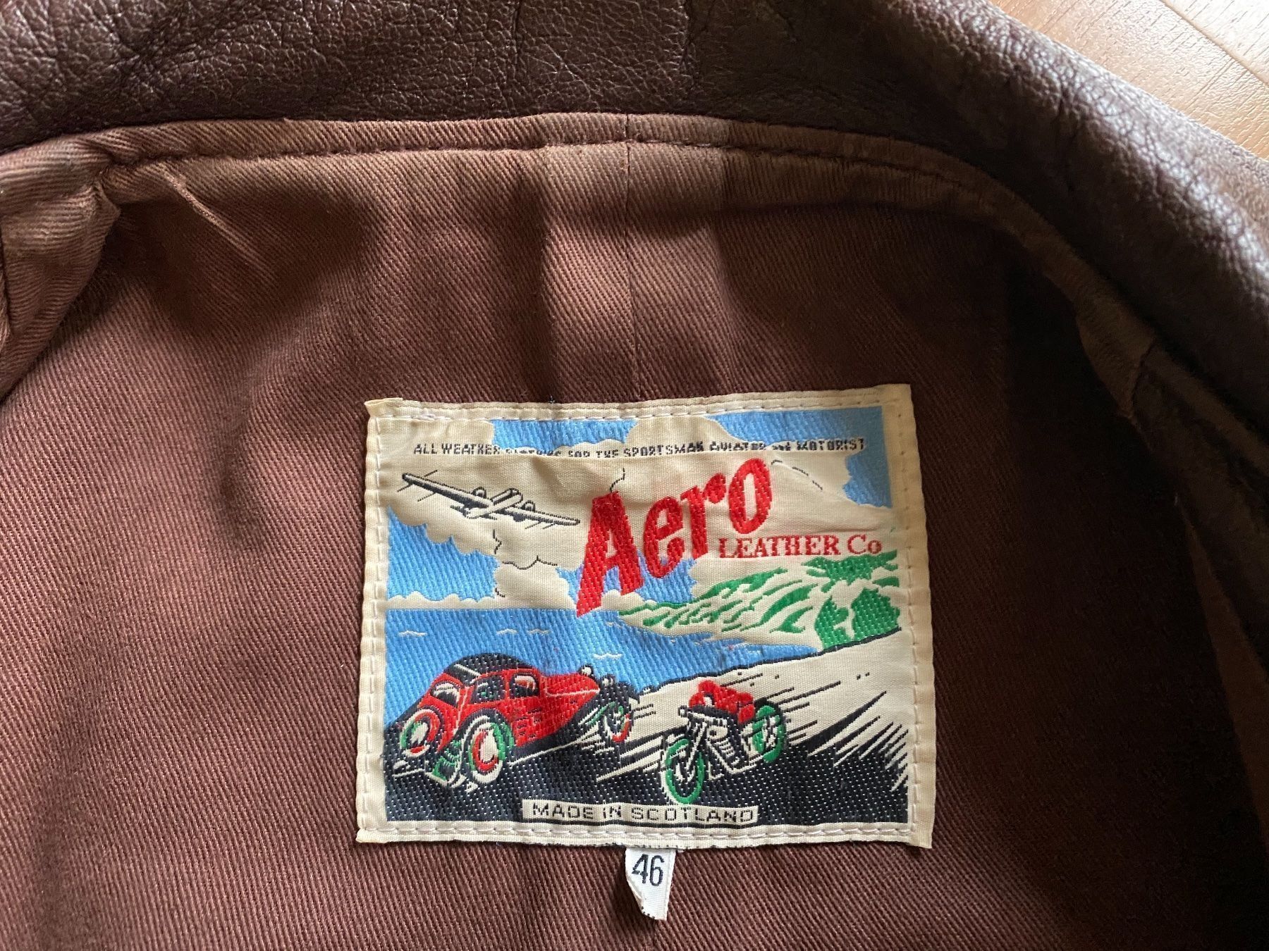 Giacche: Lederjacke Aeroleather – Usato da Rüschlikon venduto da Escape69 1