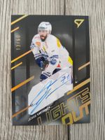 Jesse Virtanen Autograph 13/60 Hockey Card Lights Out