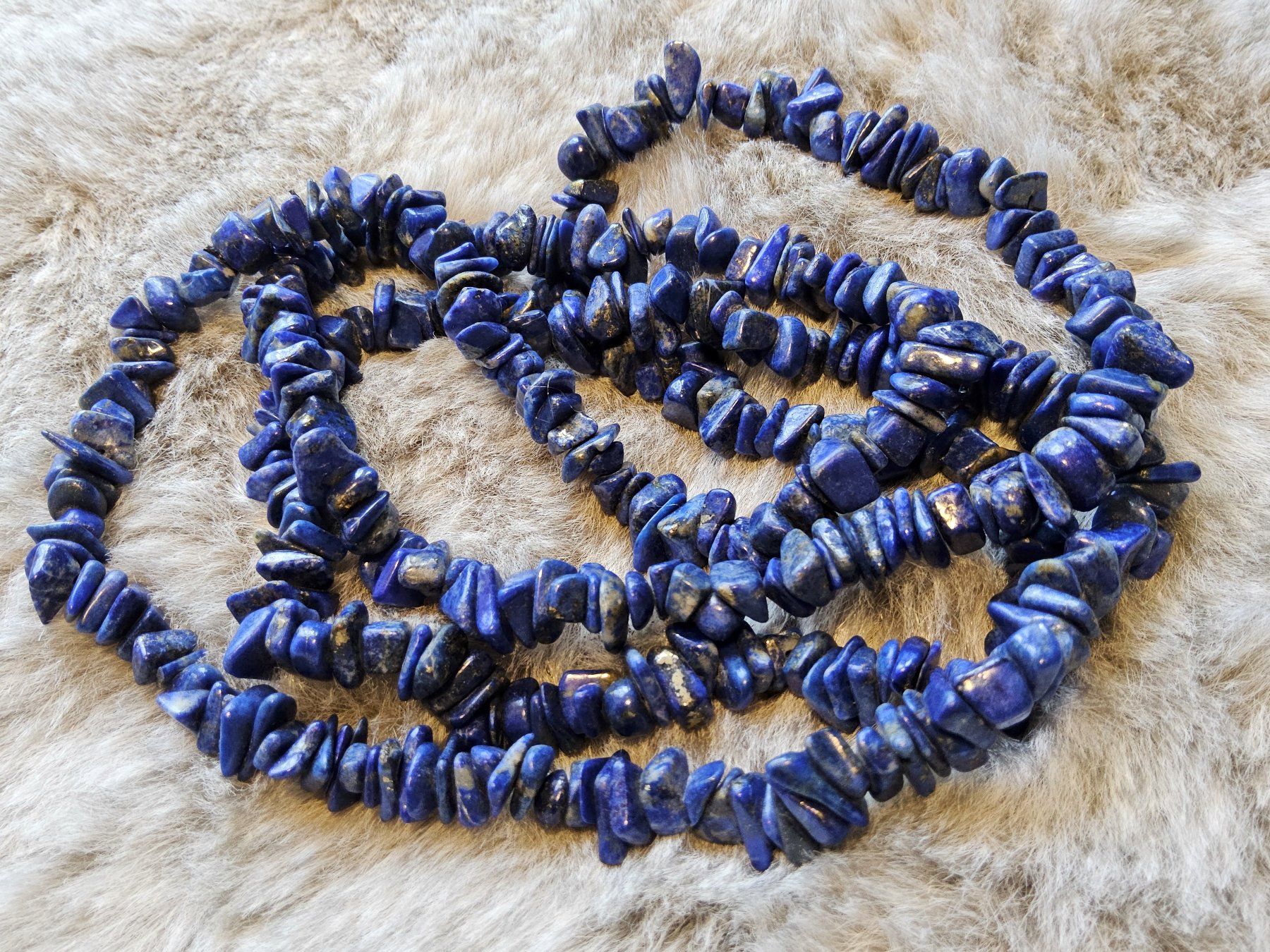 Catenine: Lange köngisblaue Lapislazuli Halskette – Usato da Zürich venduto da SciTec 6