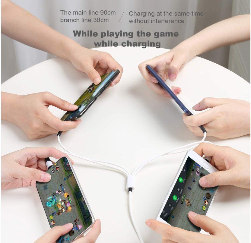 Cavi: 3A/1.2M Multi USB Ladekabel, 6 in 1 – Nuovo e nell'imballaggio originale da Bülach venduto da StoreInShop.com 5