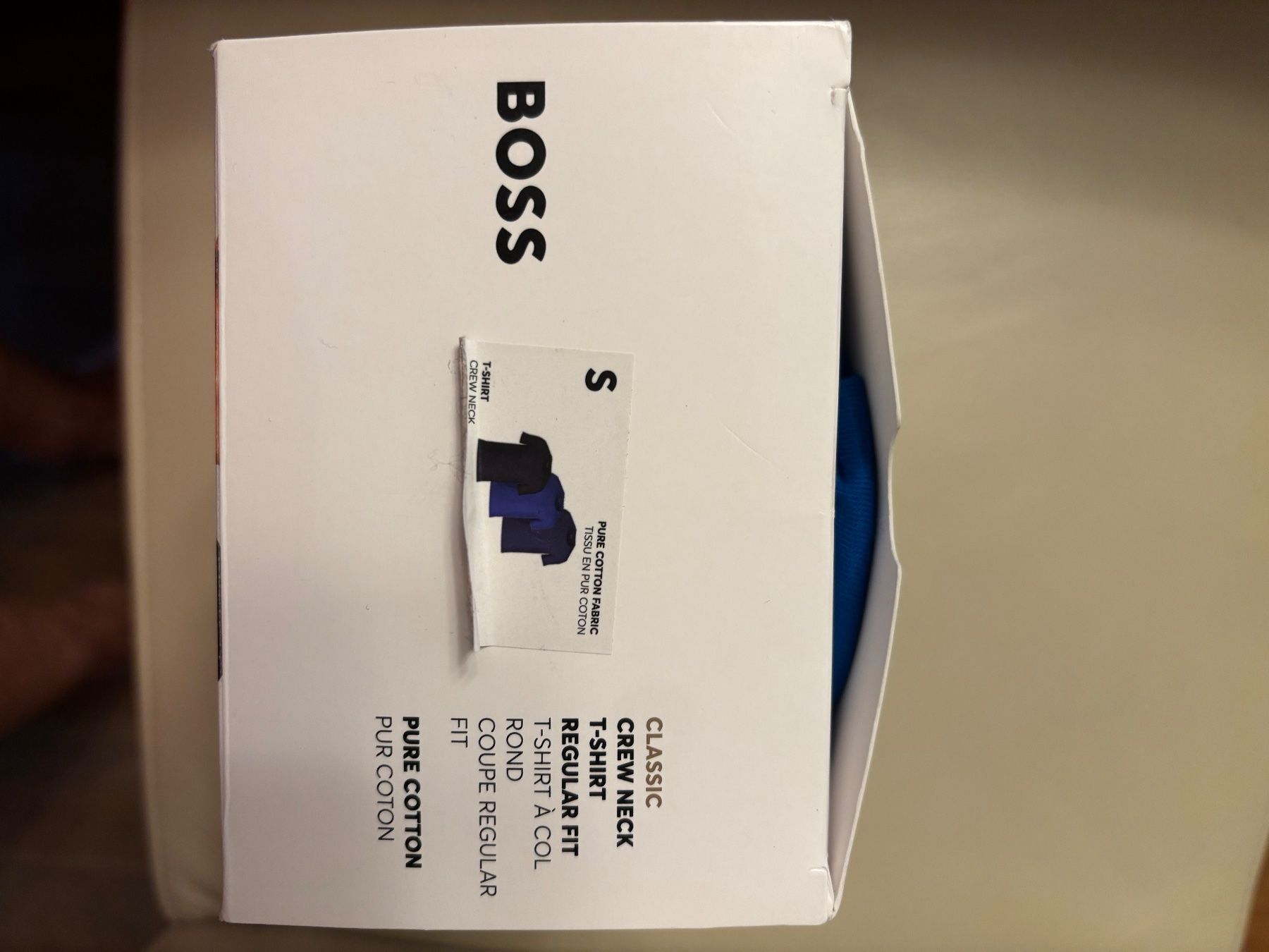 Hugo Boss T-shirt: 3 blaue Boss T-Shirt – Nuovo e nell'imballaggio originale da luzern venduto da Gipsy201 1