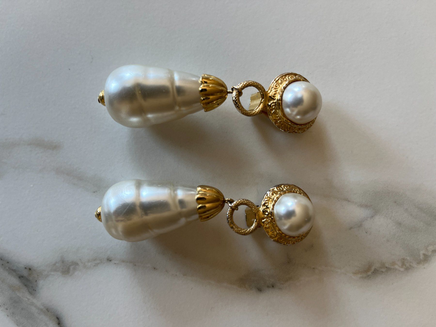 Orecchini pendenti & Orecchini a lobo: Perlenohrringe, Vintage, Modeschmuck – Usato da Bern venduto da cubus01 6