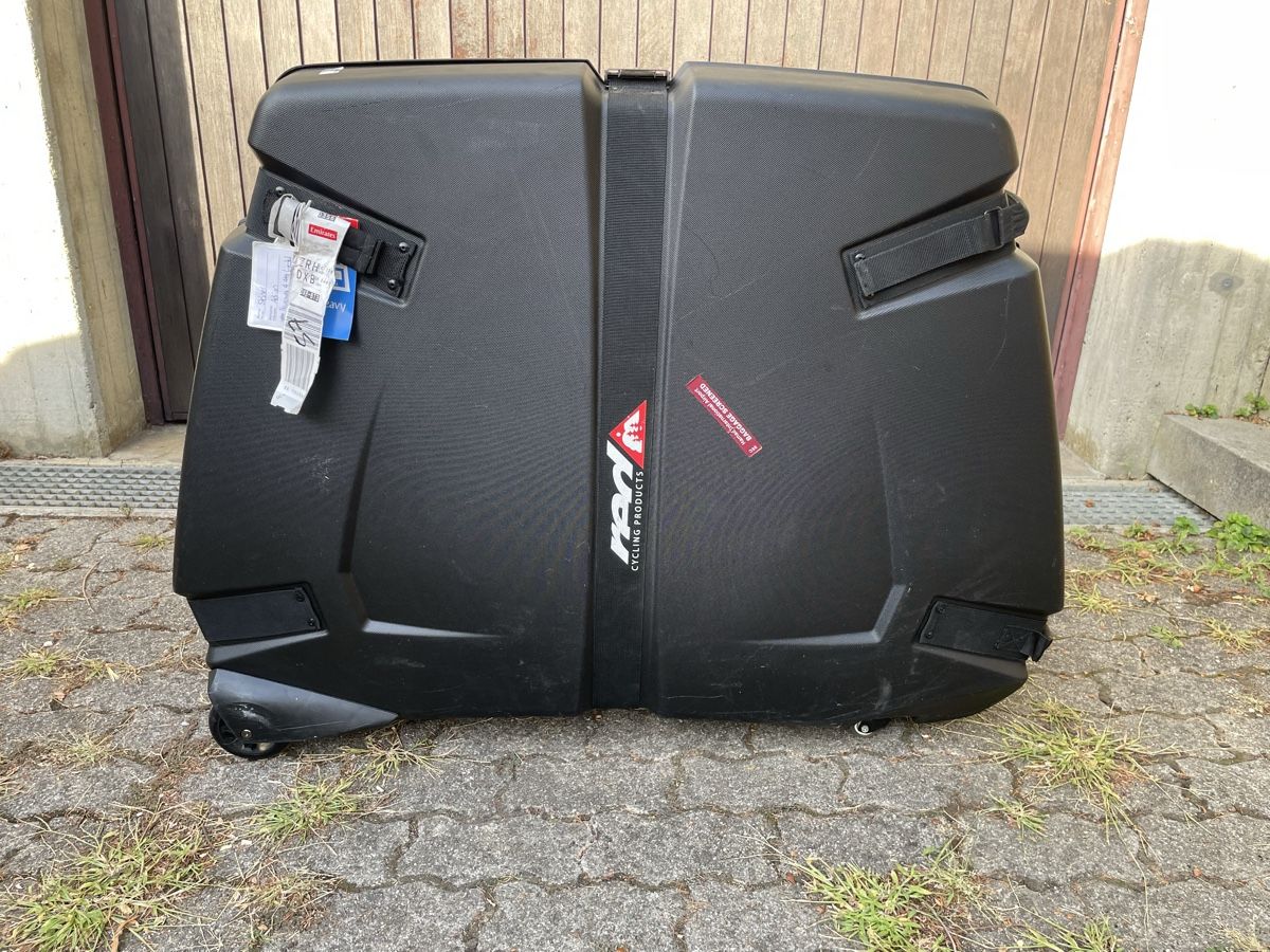 Valigie: Fahrradkoffer Red Cycling – Usato da Zürich venduto da P.john 3