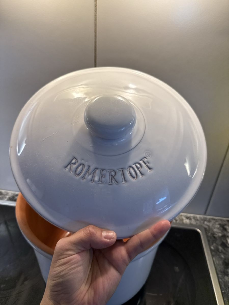 Behälter & Ähnliches: Römertopf maxi plus 416 weiss 5.5L – Gebraucht aus Urdorf von van_f6fq 3