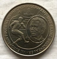 Niue - 5 Dollars - Gedenkausgabe - EM 1988 Deutschland
