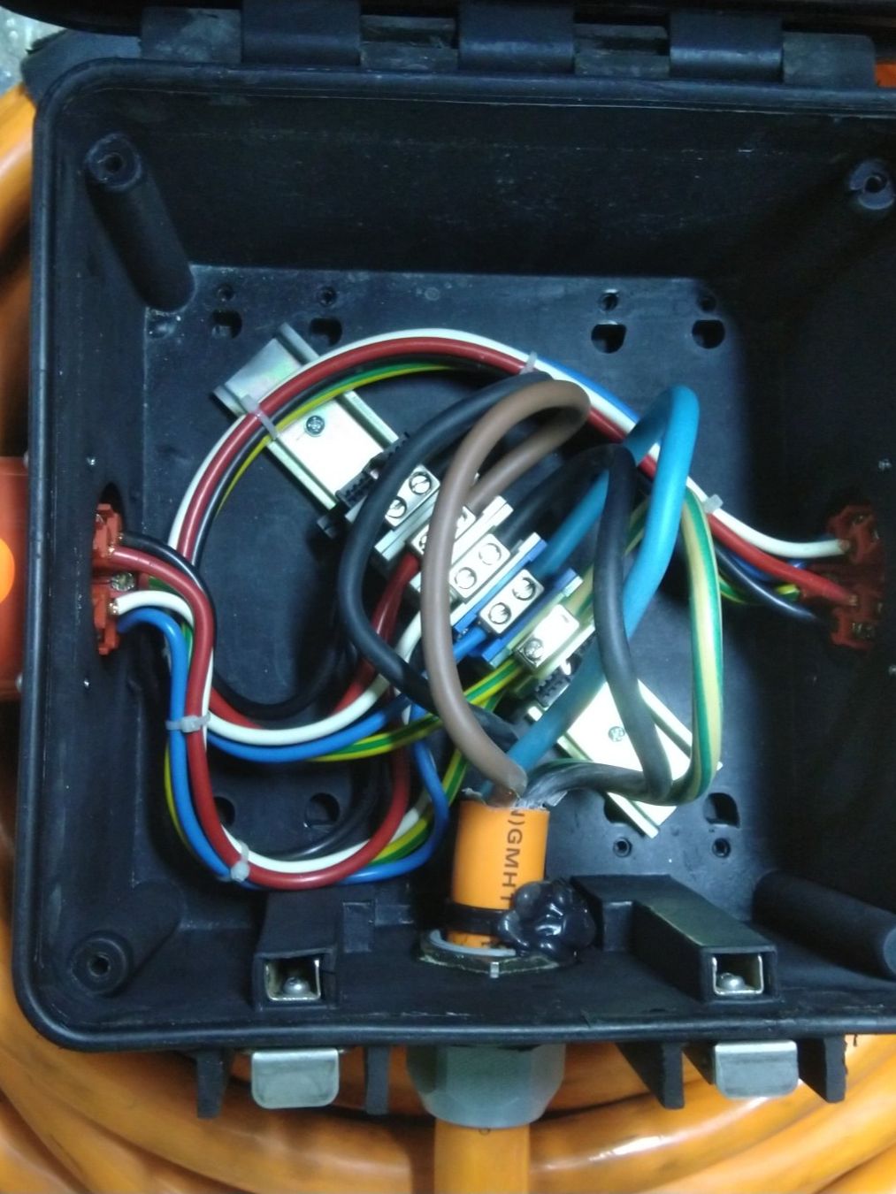 GIFAS Elettrotecnica: BAU - STROM - VERTEILER mobil – Usato da Hütten venduto da Technics01LT 4