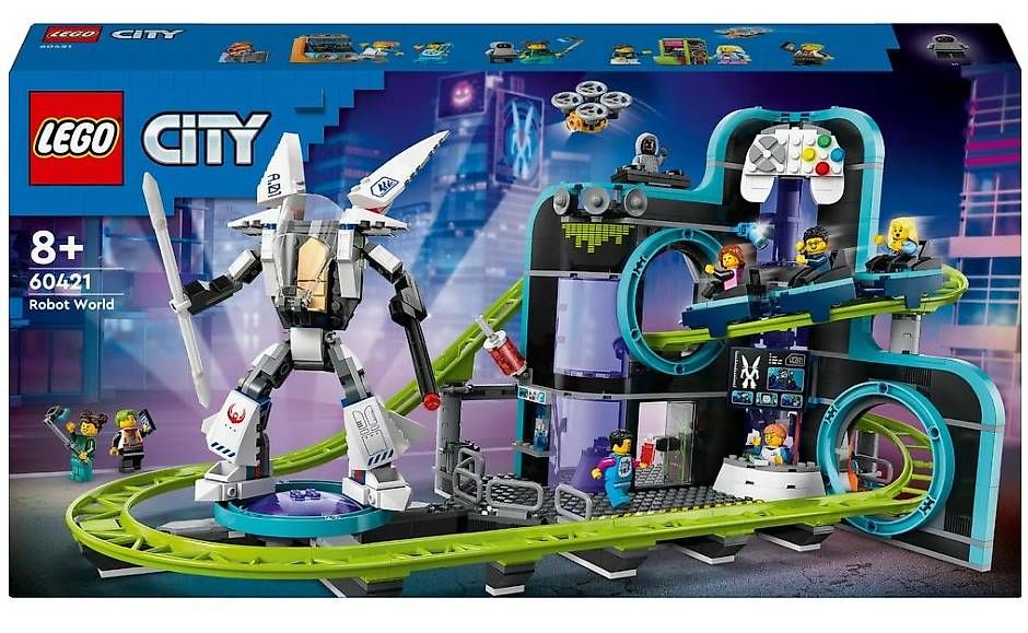 Lego Baukästen: Lego 60421 - Robot World Rollercoaster – Neu und originalverpackt aus Oberglatt ZH von fej_kj6q