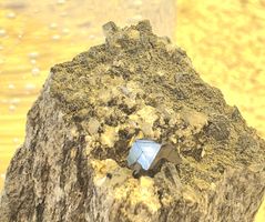 Micromount Mineralien Cervandonit Magnetit Rutil Binntal