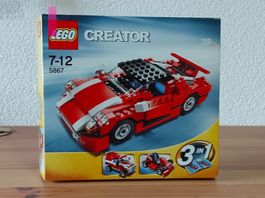 LEGO Creator 3 en 1 - Rouge (5867)
