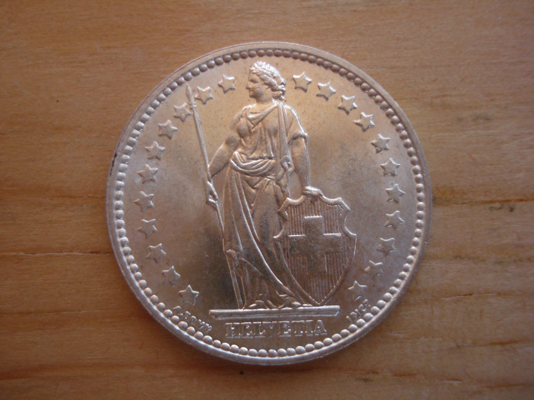 Tutti le monete: (C1) 1 Franken 1956 STGL – Usato da Erlach venduto da Net-Coins 1