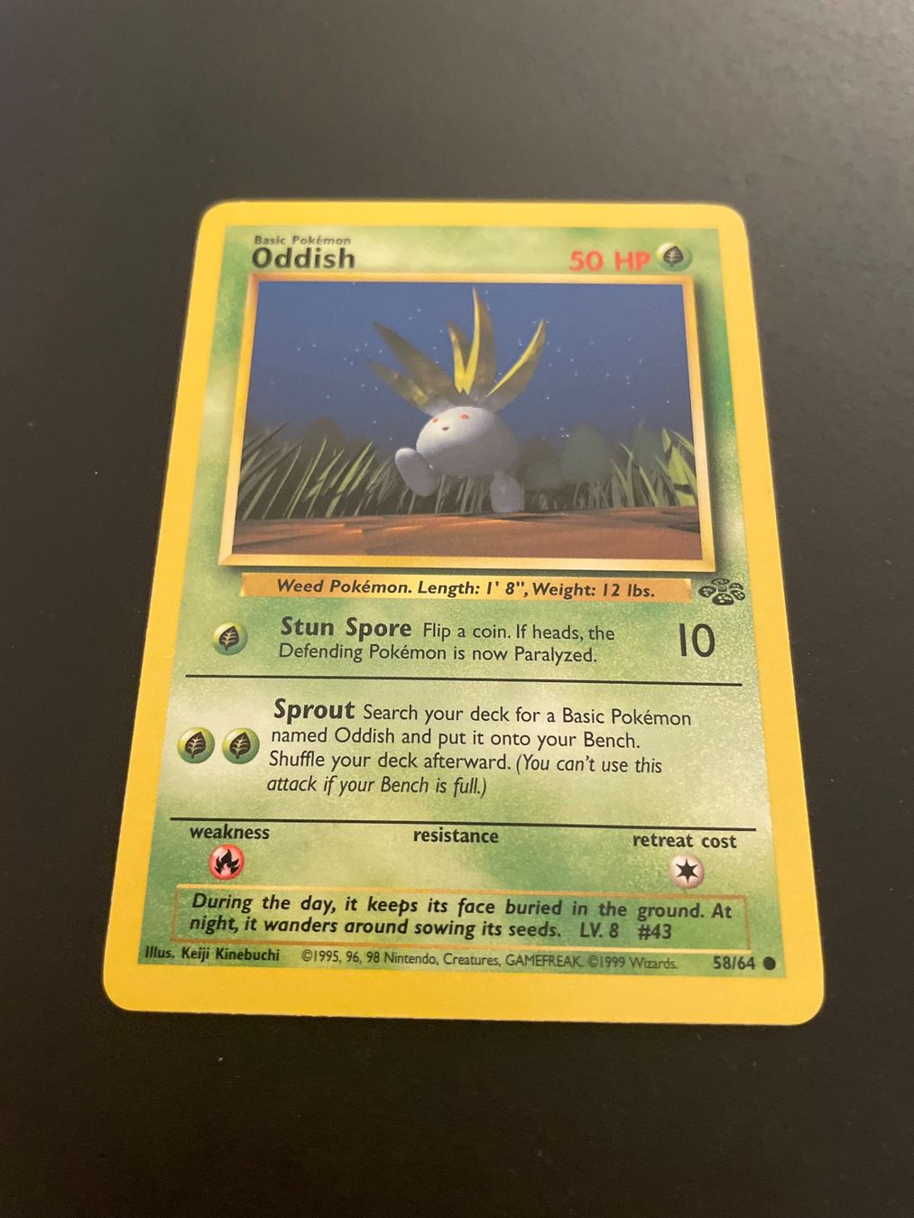 Pokémon Cartes à collectionner: Oddish Jungle 58/64 – D'occasion à Zürich par pokemon_cards