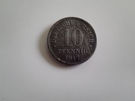 10 Pfennig 1917  Deutsches Reich