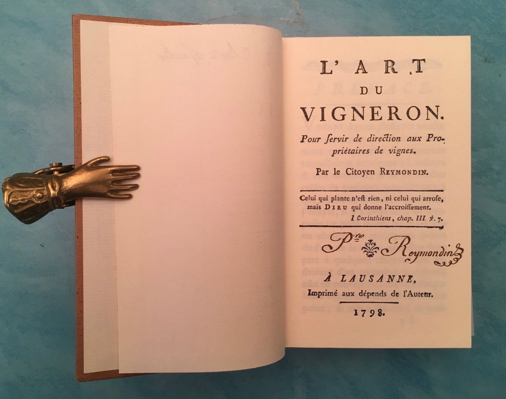 Libri: L' art du vigneron. – Nuovo (secondo la descrizione) da Vevey venduto da yve_7dpw 1