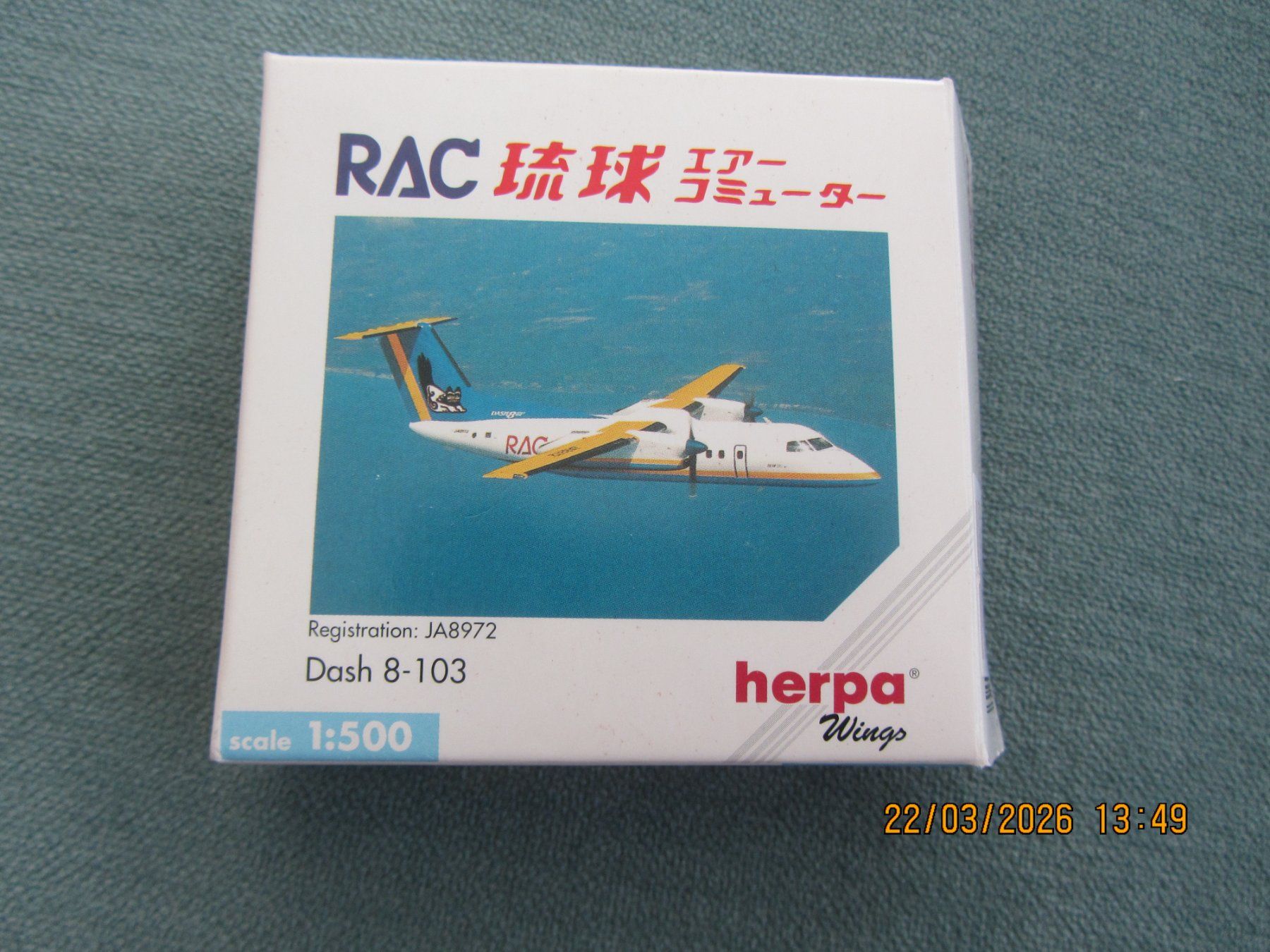 Herpa Kit di modellismo & Modellini statici: Herpa 1:500 Dash 8-103 – Nuovo e nell'imballaggio originale da Kirchberg BE venduto da sonne88