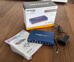 NETGEAR ProSAFE GS108 Gigabit Switch 8 Port