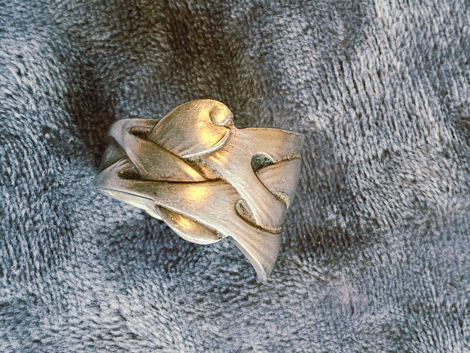 Anelli: Jugendstil 1916 signierter Ring, Grösse 64 – Usato da Zürich venduto da SciTec 5
