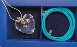 SWAROVSKI - Herz Anhänger Kristall inkl. 3 Ketten