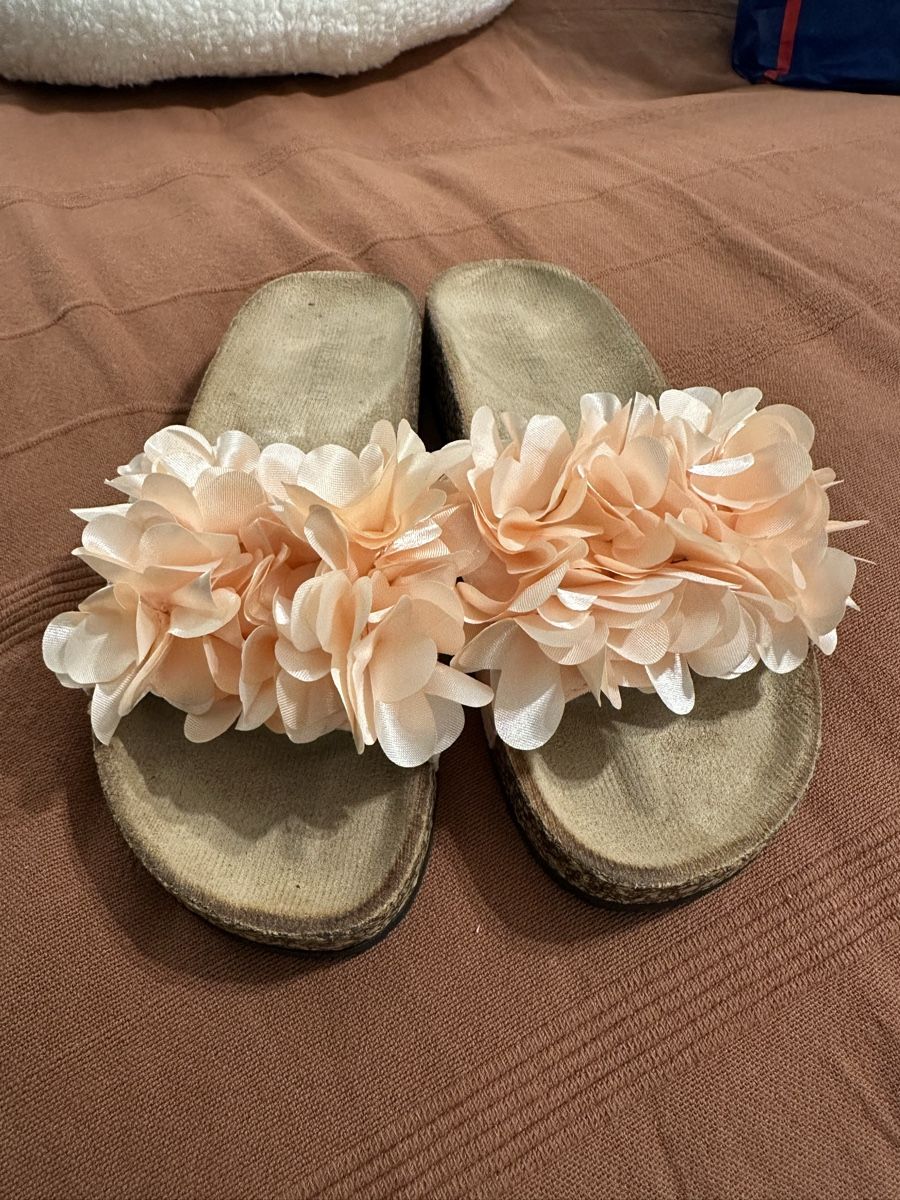 Scarpe da donna: Sommersandalen mit Blüten Gr. 39 – Nuovo (secondo la descrizione) da Thalwil venduto da guffuchnopf 2