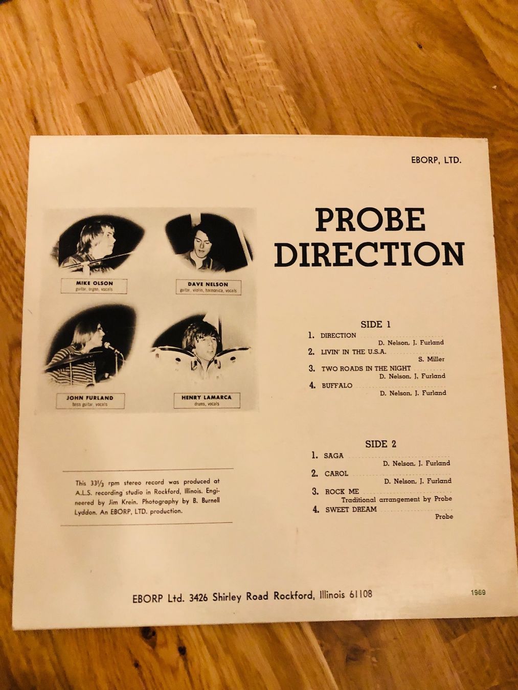 Dischi in vinile: Probe Direction same 1969 Heavy Acid Rock USA – Usato da Zürich venduto da manuunited 1