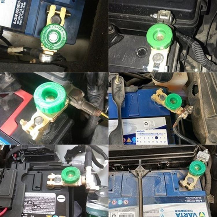 Batterie Trennschalter 12V/24V, 275A – Wasserdichter Batteriehauptschalter Für Auto, Boot, Wohnmobil & Wohnwagen