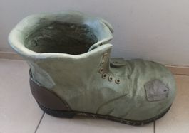 Blumentopf Schuh für Blumen oder Deko z. B. im Garten