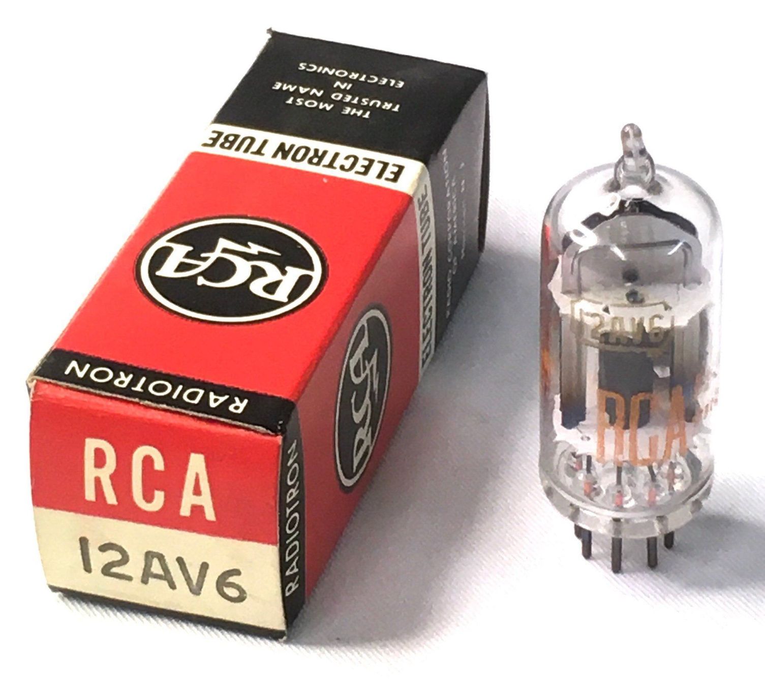 Componenti elettronici: Röhre 12AV6 - RCA NOS / NEU – Nuovo e nell'imballaggio originale da Belp venduto da Tubemaster