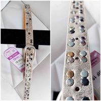 Schicker Nietengürtel Gr. S Glitzer Festlich ✨ NEU