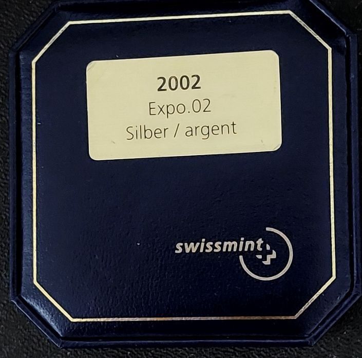 Tutti le monete: 20 Franken 2002 Silber pp Expo 02 Box – Nuovo (secondo la descrizione) da Arch venduto da moneyswiss 2