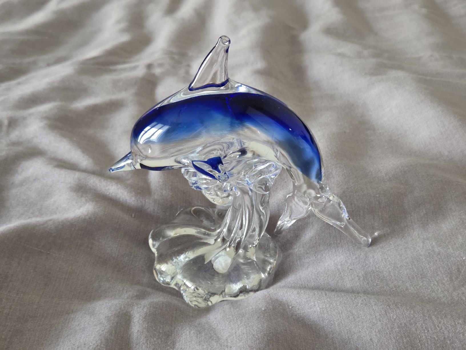 Gattaiole: Glasfigur Delfin – Nuovo (secondo la descrizione) da Rickenbach-Sulz venduto da Bacardibabe