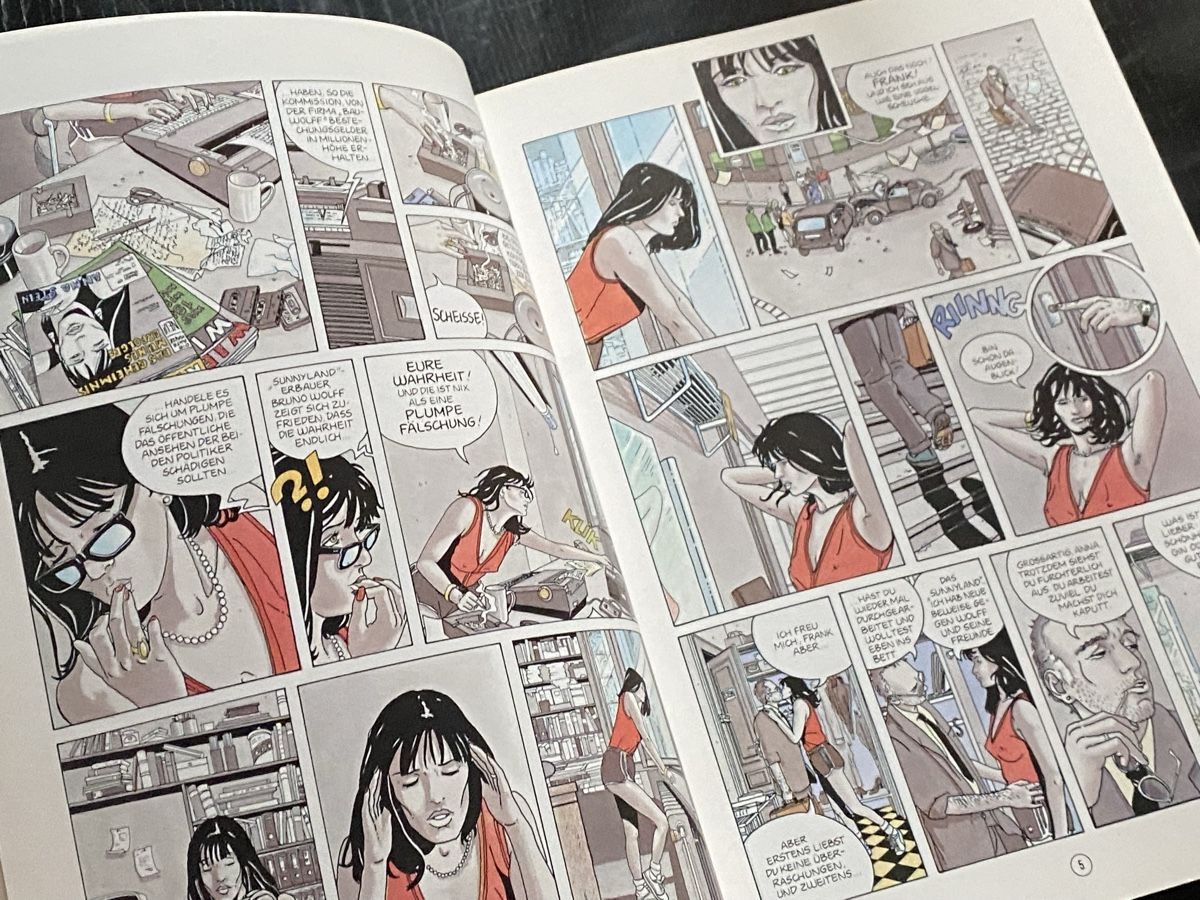 Fumetti: Anna Stein Hasenjagd nur #1, Comic: gut erhalten – Usato da Zuerich venduto da SonderArt-Wertgut 3