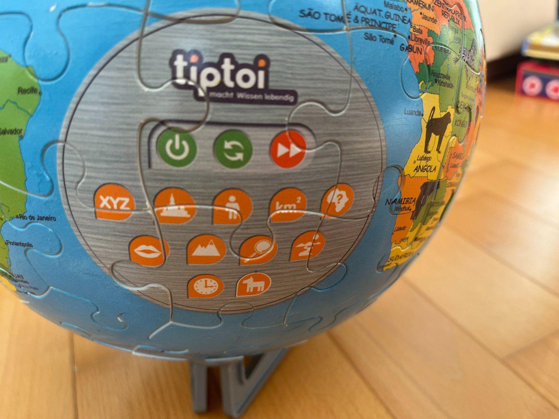 Tiptoi Altro in Decorazioni & Accessori: Interaktiver tiptoi Globus Puzzleball – Usato da Muttenz venduto da Juvenile33