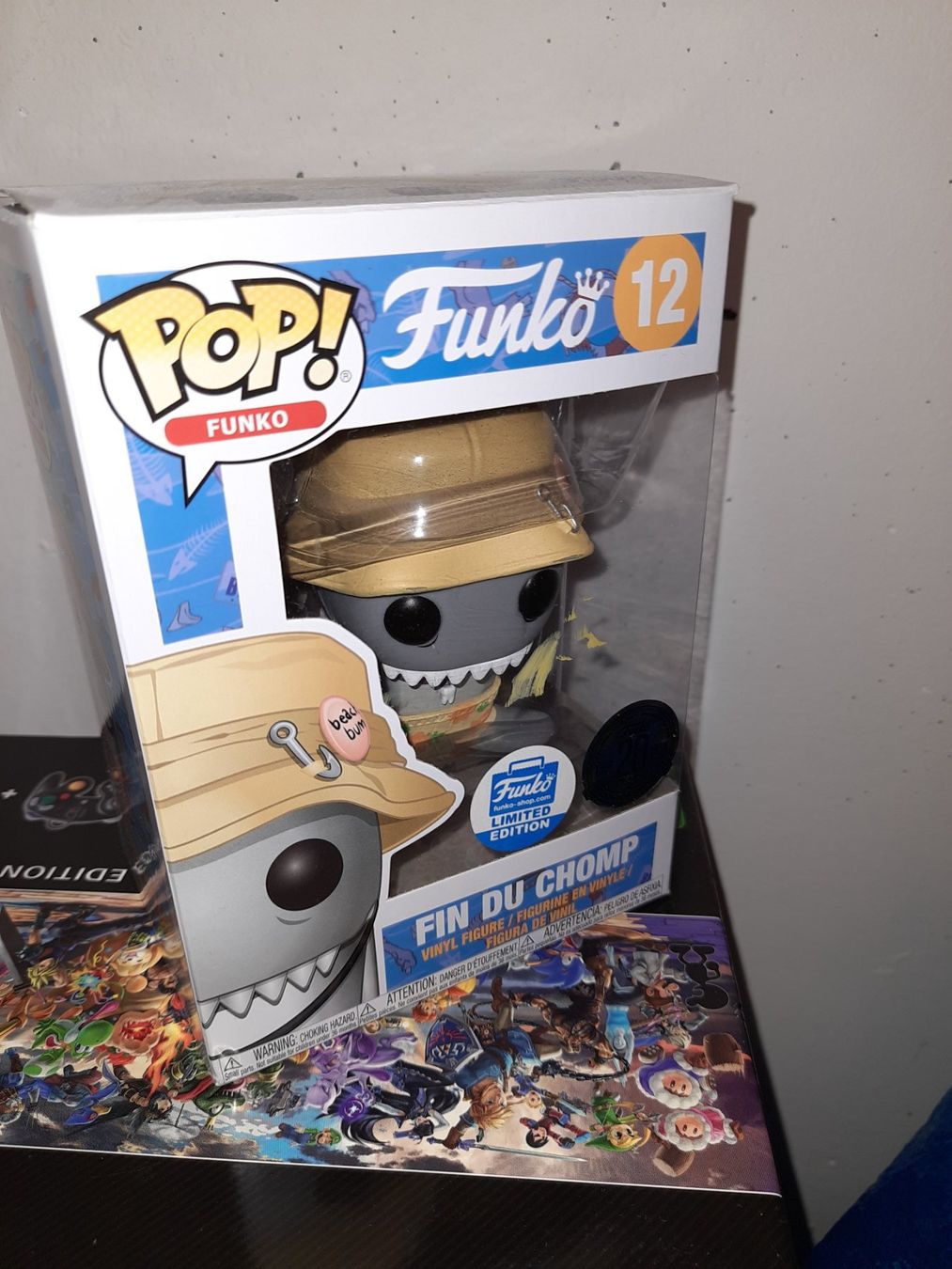 Funko Statuette: Funko POP 12 Fin du chomp Limited Edition – Nuovo e nell'imballaggio originale da Ebmatingen venduto da RetroVans 1