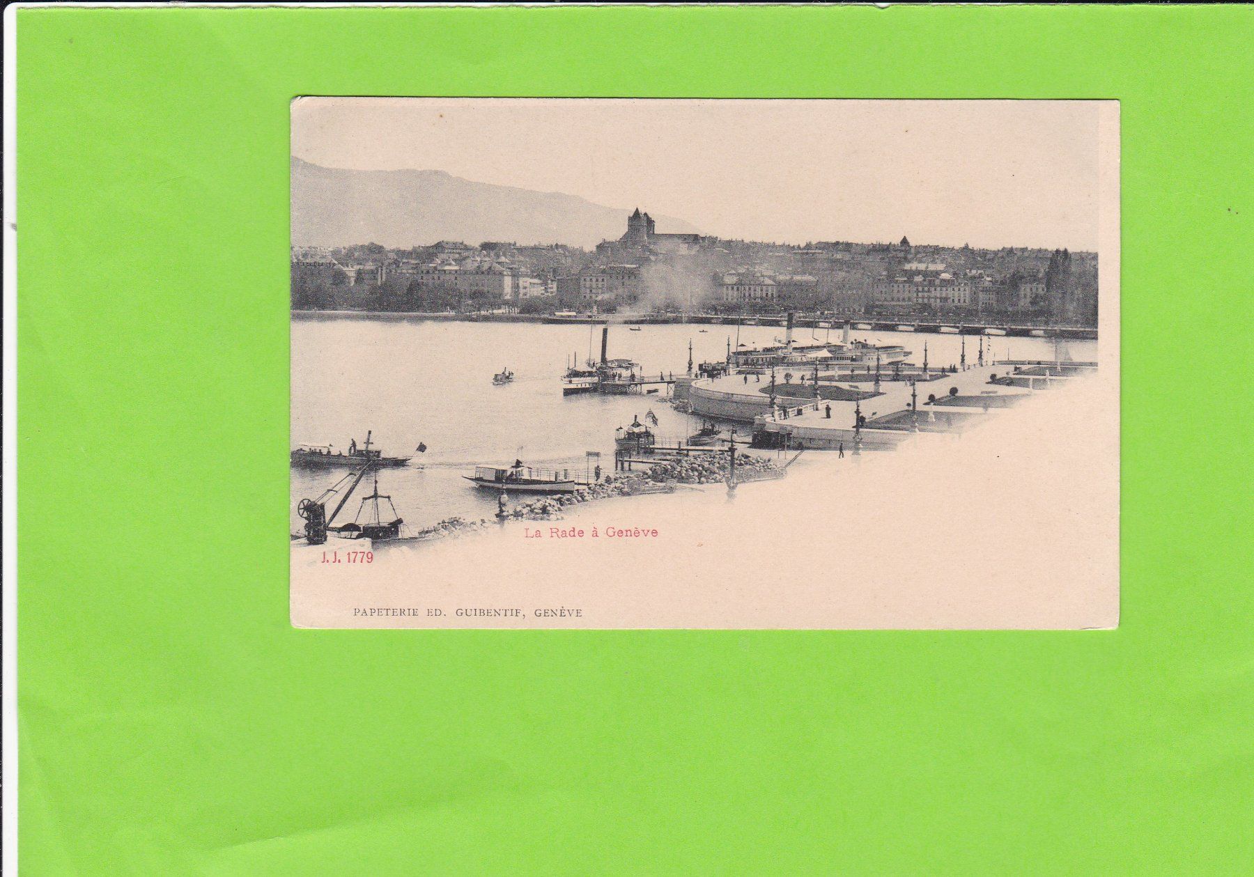 Cartes postales: La Rade à Genève – D'occasion à St. Peterzell par neckertal
