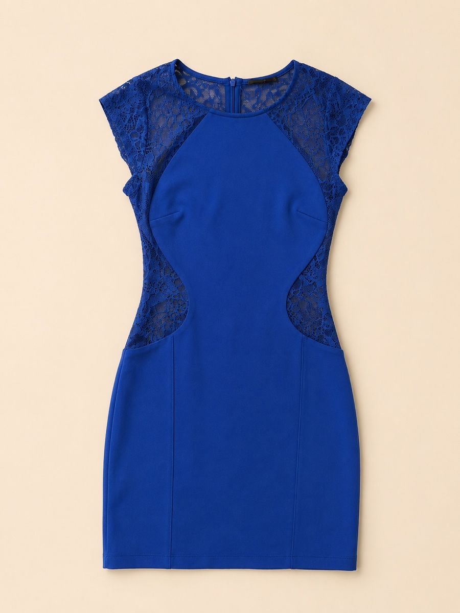 Kleider: ROBE BLEUE EN DENTELLE – Neu (gemäss Beschreibung) aus Lausanne von KeNaChic 1