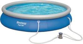 Bestway Pool Fast Set 457x84 inkl. Filterpumpe