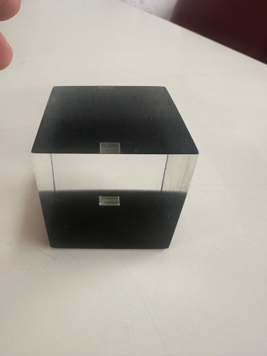 Hewlett Packard Componenti elettronici: HP 32-Bit CPU Acrylblock 1983 Sammlerstück – Usato da Zetzwil venduto da ZB05 5