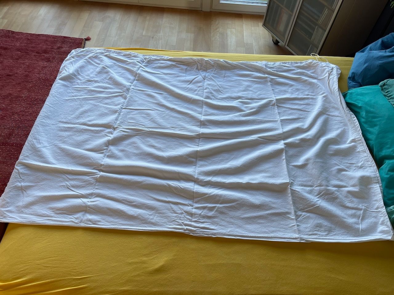 Sacchi a pelo: Leintuchschlafsack Barchent/Biber m.Klettverschluss – Usato da Winterthur venduto da ing_pd8f