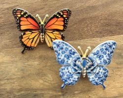Set 2x Pin Schmetterling