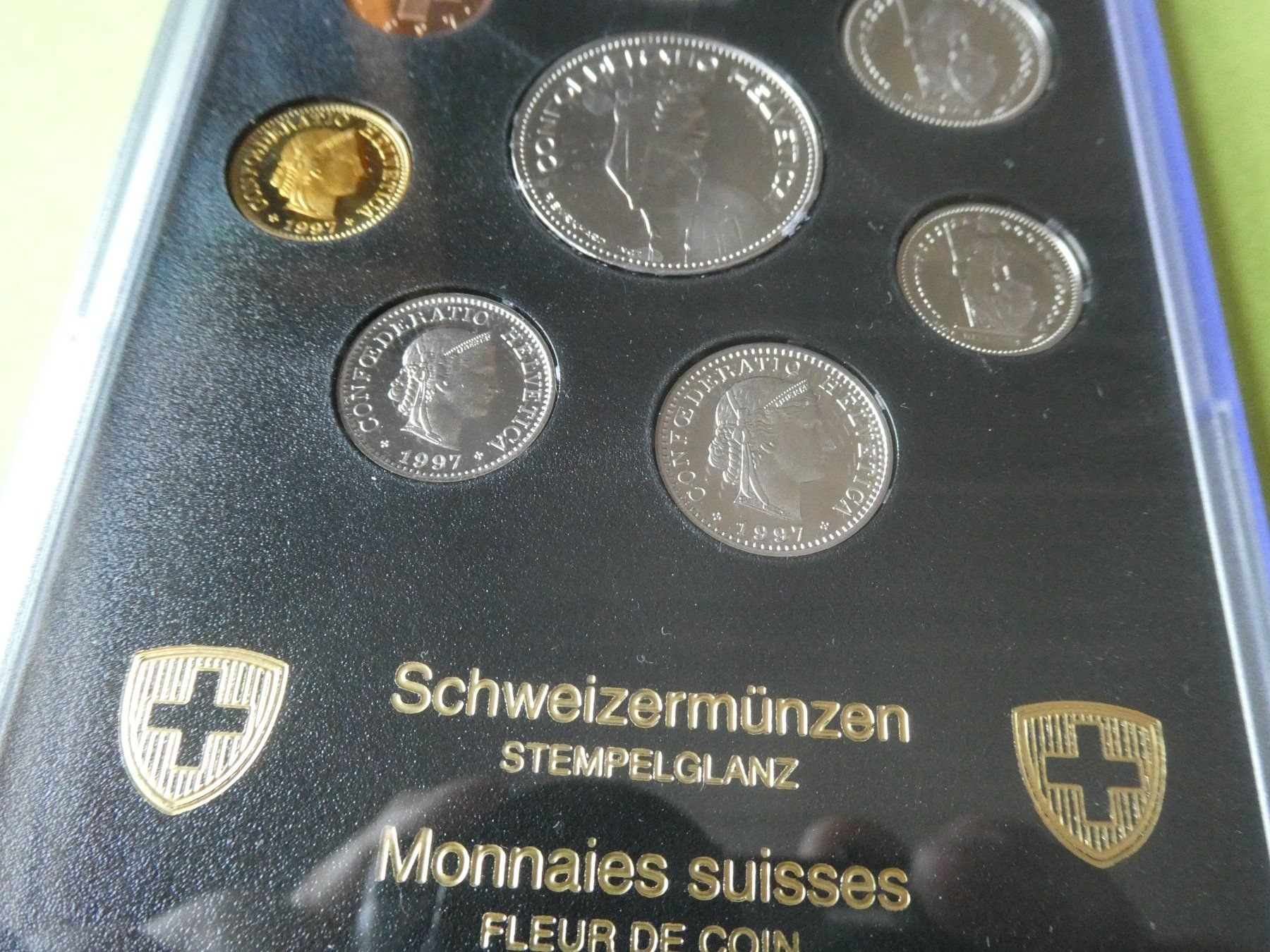 Alle Münzen: Schweiz 1997, Münzsatz  stempelglanz – Neu (gemäss Beschreibung) aus Hinterforst von Rohusri 3