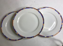 3 Dessertteller Rosenthal 30er