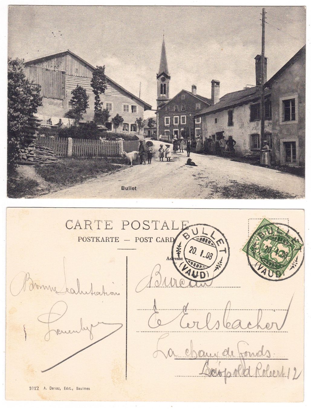 Cartes postales: Bullet – D'occasion à La Tour-de-Peilz par amjust