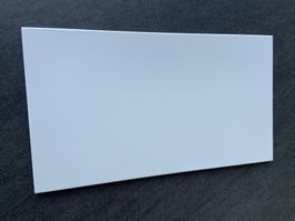 Steingutfliesen, Wandfliesen, weiss, 25 x 44 cm, Neu!
