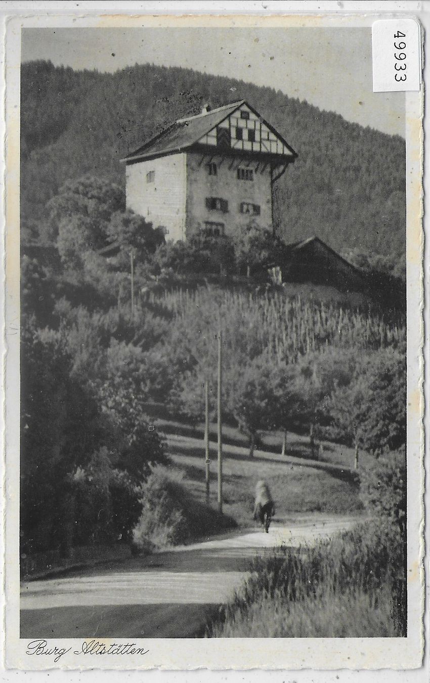 Cartes postales: Burg Altstätten – D'occasion à Ettingen par Kartenplanet