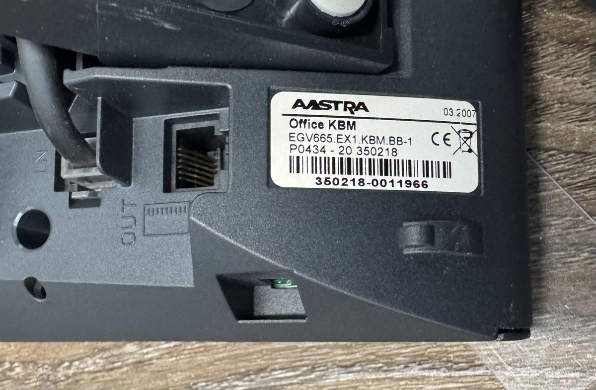 Mitel Telefone: Mitel Telefon 5380 ad2 mit KBM – Gebraucht aus Hünenberg von Robe0 2