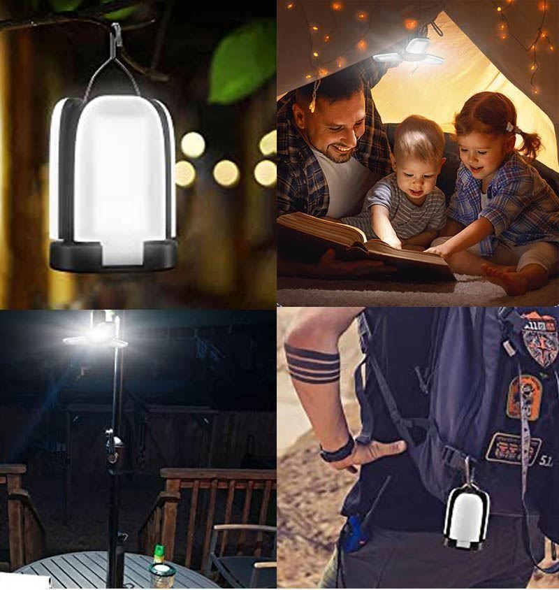 Lampade: Campinglampe Faltbar LED Camping Laterne – Nuovo (secondo la descrizione) da Thun venduto da 365buy 1