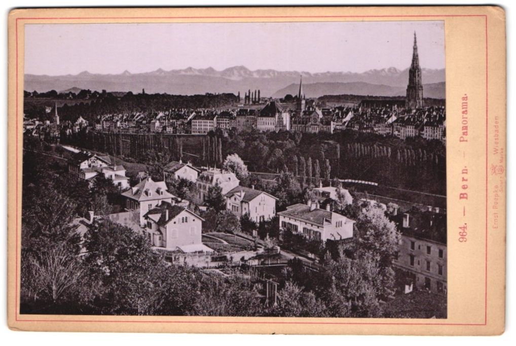 Fotografie &  Plakate: Fotografie Bern, Panoramaansicht mit Ber – Gebraucht aus Berlin von bartko-reher