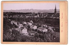 Fotografie Bern, Panoramaansicht mit Ber