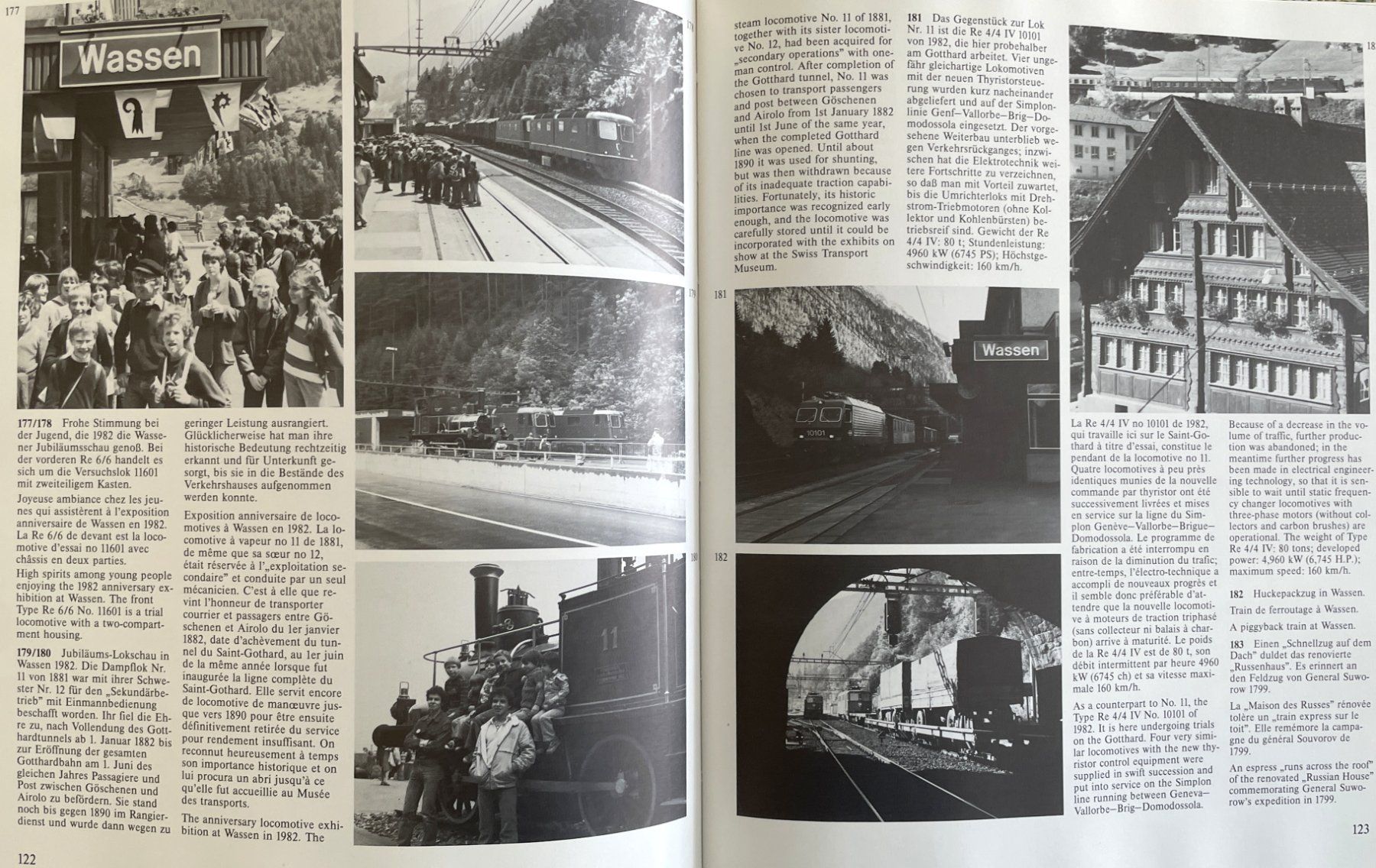 Livres: Die Gottardbahn - Le train du Gotthard – D'occasion à Savagnier par Ne2065 5