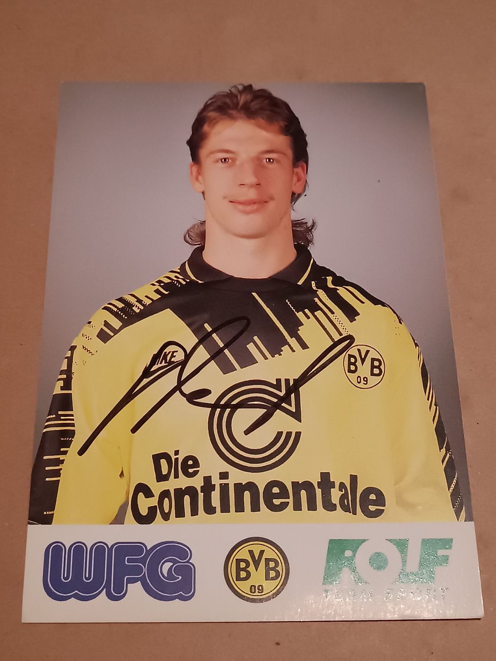 Autografi: Steffen Freund - handsigniert BVB - Borussia Dortmund – Usato da Menziken venduto da Artographs