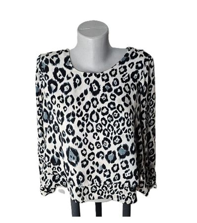 ZARA Basic Blusen Shirt Gr. M Leo neuwertig